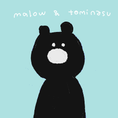 [LINEスタンプ] malow＆tominasu