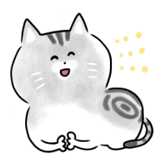 [LINEスタンプ] ゆるっとポンねこ