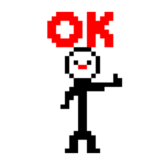 [LINEスタンプ] kztのドット絵スタンプ！！