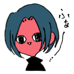 [LINEスタンプ] ショートヘアで猫目なあなた