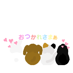 [LINEスタンプ] 動物のふわふわスタンプ