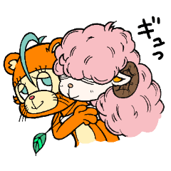 [LINEスタンプ] めちのご近所さん