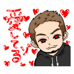 [LINEスタンプ] ★ヒゲダーリン★