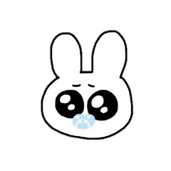 [LINEスタンプ] かわちいうさぎしゃん