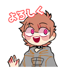 [LINEスタンプ] チョコくんはいつも元気！