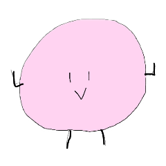 [LINEスタンプ] PINKのハム