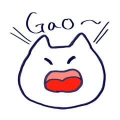 [LINEスタンプ] n〜〜〜〜〜neko！！！！！！