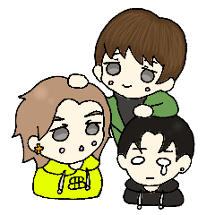 [LINEスタンプ] 黒のカリスマ KK8