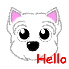 [LINEスタンプ] アビーでごあいさつスタンプVer.Westie