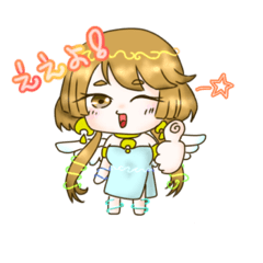 [LINEスタンプ] めがみっくスタンプ
