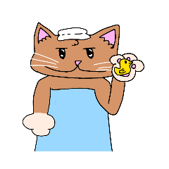 [LINEスタンプ] むちむち猫1