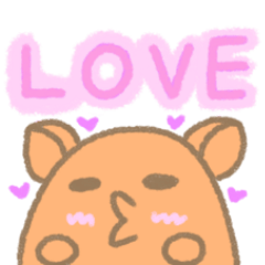 [LINEスタンプ] ふわりぃメンダコちゃん