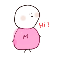 [LINEスタンプ] molpiの手描きスタンプ 1