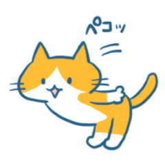 [LINEスタンプ] ねこちゃん日常【普段使い用】