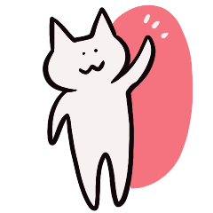 [LINEスタンプ] カラフルゆるいねこさん