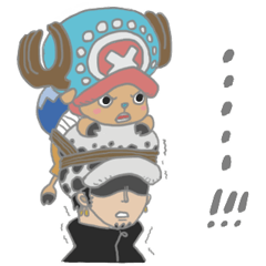 [LINEスタンプ] ONE PIECE 愉快な仲間たちスタンプ 2