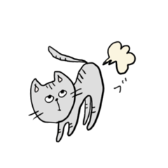 [LINEスタンプ] やるきがないねこ②