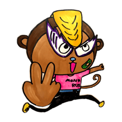 [LINEスタンプ] モンキーラッシュ！！2