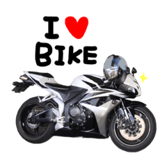 [LINEスタンプ] BIKE(バイク) SS レプリカ 1