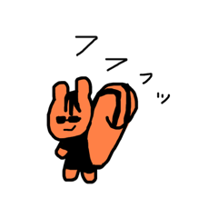[LINEスタンプ] 本日のリス子3