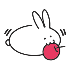 [LINEスタンプ] うさぎのあめ2