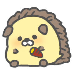 [LINEスタンプ] はりねずみもぐまる