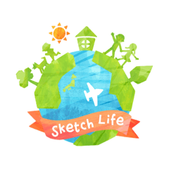 [LINEスタンプ] Sketch Life(スケッチライフ) 公式スタンプ