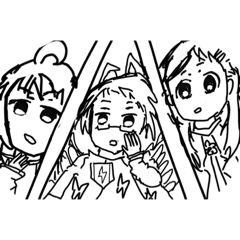 [LINEスタンプ] ゆるかわオリキャラ