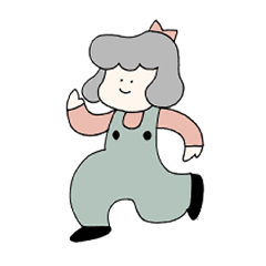 [LINEスタンプ] なまいきがーる
