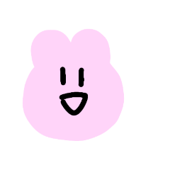 [LINEスタンプ] いつも元気なうさこ