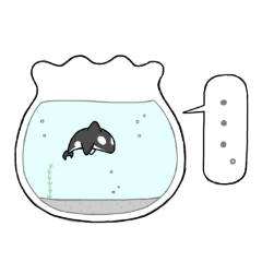 [LINEスタンプ] 小っさい鯱のスタンプ