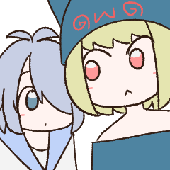 [LINEスタンプ] 黒ねこと白マンドラ