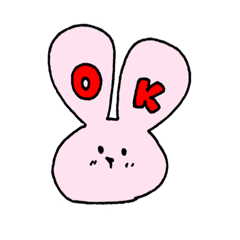 [LINEスタンプ] 普段使いのうさぎさん