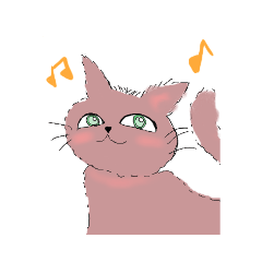 [LINEスタンプ] ラムネにゃんこ