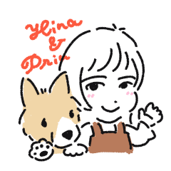 [LINEスタンプ] ひな＆プリン