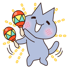 [LINEスタンプ] るんるんキャット2