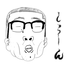 [LINEスタンプ] さーーーーーーーーーん と自分