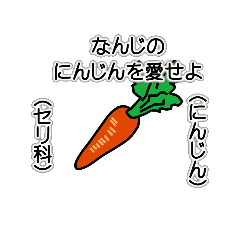[LINEスタンプ] 野菜ですが何科？③
