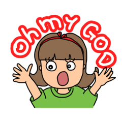 [LINEスタンプ] pauli's おてんばGIRL スタンプ