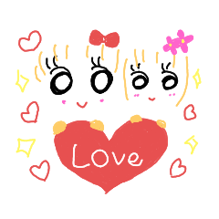 [LINEスタンプ] 愛の日々♡
