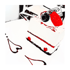 [LINEスタンプ] シンプルイズベスト( ¨̮ )
