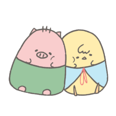 [LINEスタンプ] 一緒がいいんです