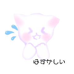 [LINEスタンプ] むらさきの眠い猫