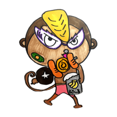 [LINEスタンプ] モンキーラッシュ！！海物語