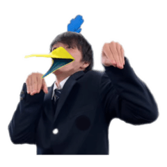 [LINEスタンプ] ピックと黄色いクマ。