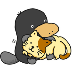 [LINEスタンプ] かものはしのカモタス