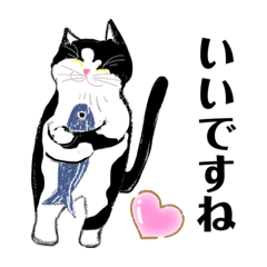 [LINEスタンプ] 猫から日常あいさつ