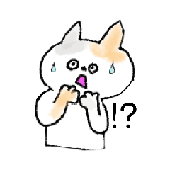 [LINEスタンプ] ヘタなネコのスタンプ