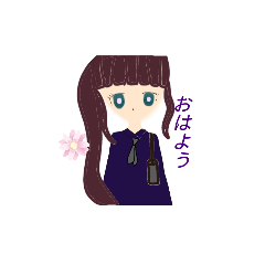 [LINEスタンプ] よぞらちゃん！