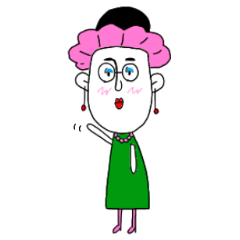 [LINEスタンプ] しゃんぷーハットリさん